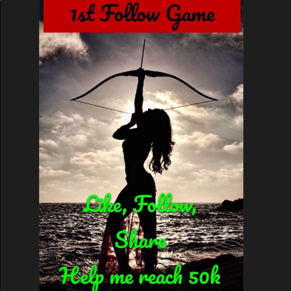 🙋🏼‍♀️ 🏹 follow, like Reshare, help me reach 50K